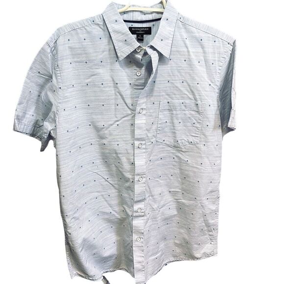 Banana Republic standard fit size L men’s button up shirt. - Picture 1 of 8